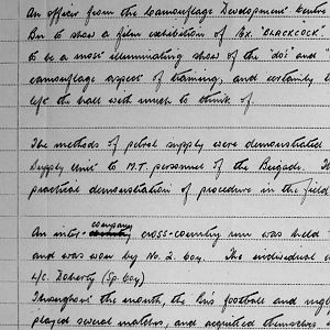 November War Diary, 3rd Battalion Irish Guards, 1943
