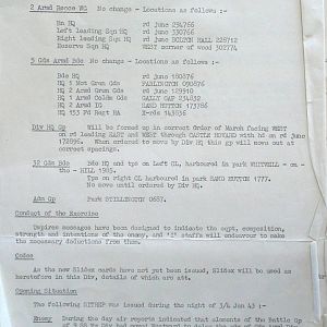 January War Diary, G Branch Guards Armoured Division, 1944