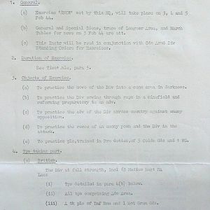 January War Diary, G Branch Guards Armoured Division, 1944