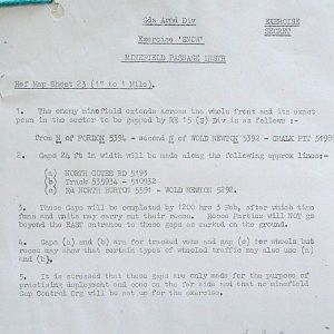 January War Diary, G Branch Guards Armoured Division, 1944