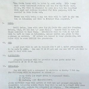 February War Diary, G Branch Guards Armoured Division, 1944