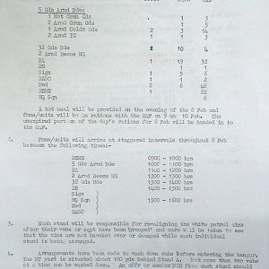 February War Diary, G Branch Guards Armoured Division, 1944