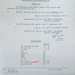 February War Diary, G Branch Guards Armoured Division, 1944