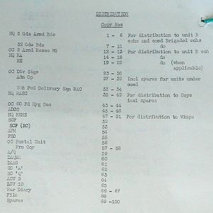 February War Diary, G Branch Guards Armoured Division, 1944