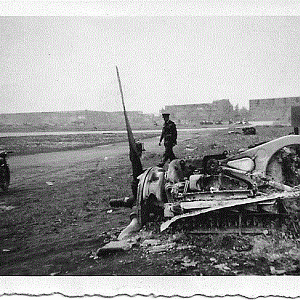 Battlefield image, possibly in Belgium?