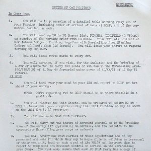 May War Diary, G Branch Guards Armoured Division, 1944