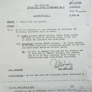 June War Diary, G Branch Guards Armoured Division, 1944