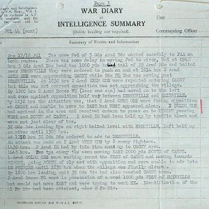 July War Diary, G Branch Guards Armoured Division, 1944
