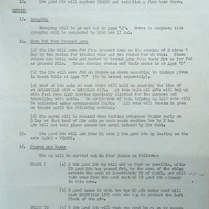 July War Diary, Guards Armoured Division, G Branch, 1944