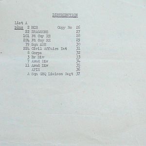 July War Diary, Guards Armoured Division, G Branch, 1944
