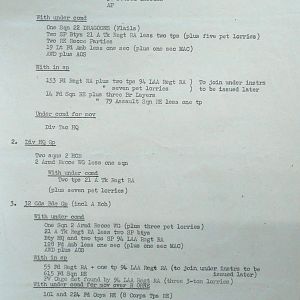 July War Diary, Guards Armoured Division, G Branch, 1944