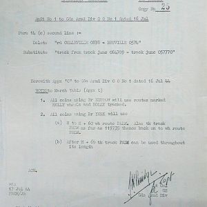 July War Diary, Guards Armoured Division, G Branch, 1944