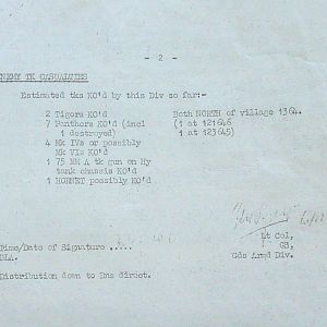 July War Diary, Guards Armoured Division, G Branch, 1944