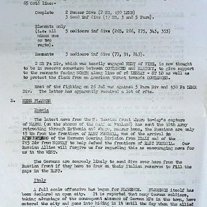 July War Diary, Guards Armoured Division, G Branch, 1944