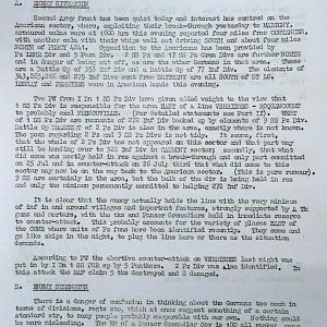 July War Diary, Guards Armoured Division, G Branch, 1944