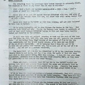 July War Diary, Guards Armoured Division, G Branch, 1944