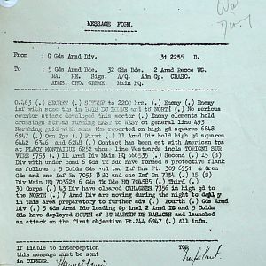 July War Diary, Guards Armoured Division, G Branch, 1944