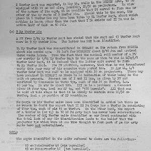 August War Diary, Guards Armoured Division, G Branch, 1944