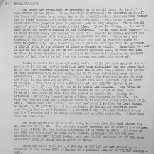 August War Diary, Guards Armoured Division, G Branch, 1944