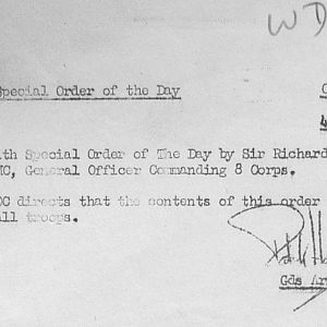 August War Diary, Guards Armoured Division, G Branch, 1944