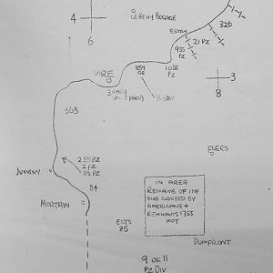 August War Diary, Guards Armoured Division, G Branch, 1944