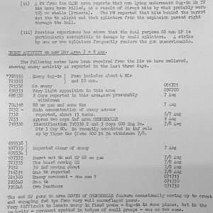 August War Diary, Guards Armoured Division, G Branch, 1944