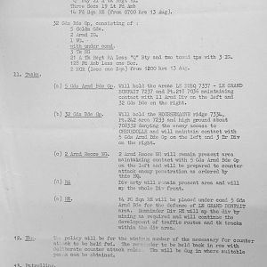 August War Diary, Guards Armoured Division, G Branch, 1944