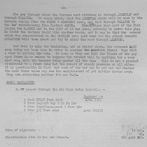 August War Diary, Guards Armoured Division, G Branch, 1944