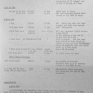 August War Diary, Guards Armoured Division, G Branch, 1944