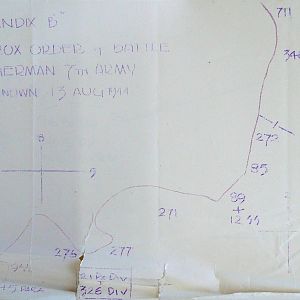 August War Diary, Guards Armoured Division, G Branch, 1944