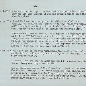 August War Diary, Guards Armoured Division, G Branch, 1944