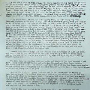 August War Diary, Guards Armoured Division, G Branch, 1944