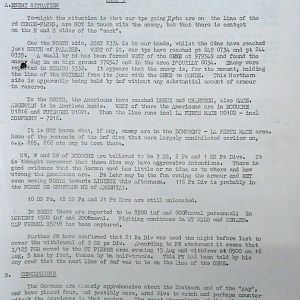 August War Diary, Guards Armoured Division, G Branch, 1944