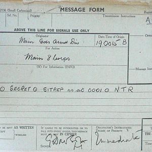 August War Diary, Guards Armoured Division, G Branch, 1944