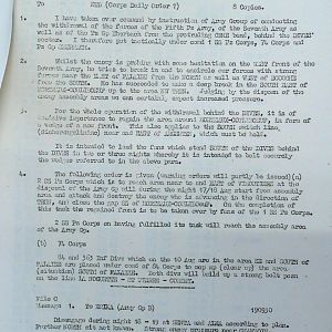 August War Diary, Guards Armoured Division, G Branch, 1944