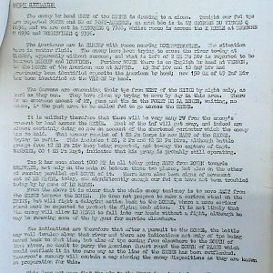 August War Diary, Guards Armoured Division, G Branch, 1944