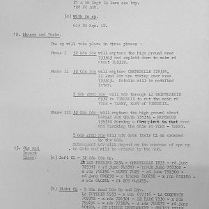 August War Diary, Guards Armoured Division, G Branch, 1944