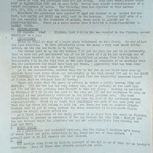 August War Diary, Guards Armoured Division, G Branch, 1944