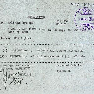 August War Diary, Guards Armoured Division, G Branch, 1944