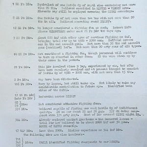 August War Diary, Guards Armoured Division, G Branch, 1944