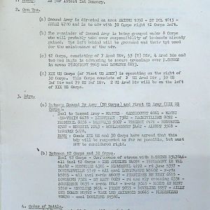 August War Diary, Guards Armoured Division, G Branch, 1944