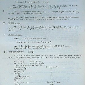 September War Diary, Guards Armoured Division, G Branch, 1944