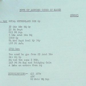 September War Diary, Guards Armoured Division, G Branch, 1944