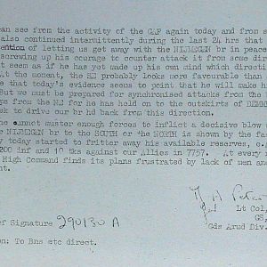 September War Diary, Guards Armoured Division, G Branch, 1944