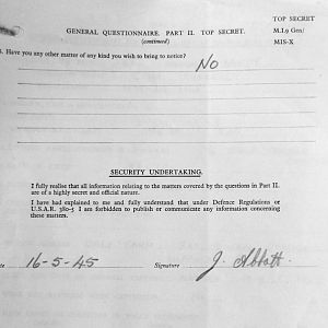 ABBOTT, John, 2735245, Guardsman, 2nd Battalion WELSH GUARDS, Captured France, 17 June 1940 - WO 344-1-1