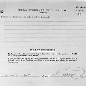 ATTWOOD, Harold, 2725557, Guardsman, 2nd Battalion WELSH GUARDS, Captured France, 25 May 1940 - WO 344-11-2