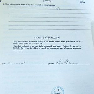 BEVAN, George, 2735635, Guardsman, 2nd Battalion WELSH GUARDS, Captured France, 26 May 1940 - WO 344-27-2