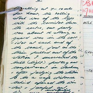 CASTLE, George Albert Noel, 2735741, Guardsman, 2nd Battalion WELSH GUARDS, Captured France, 25 May 1940 - WO 344-58-1 With Letter.