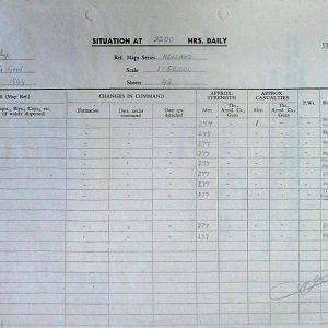 November War Diary, 5th Guards Armoured Brigade Workshops, REME, 1944