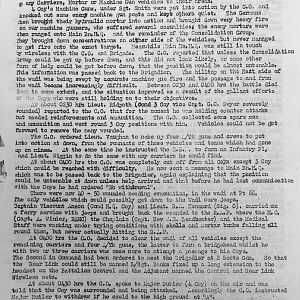 March War Diary, 6th Motor Battalion GRENADIER GUARDS, 1943